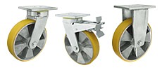 roues essieux pour dispositifs de transport interne pour chariots de magasinage Pologne