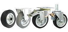 roues essieux pour dispositifs de transport interne pour chariots de magasinage Pologne