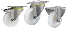 roues essieux pour dispositifs de transport interne pour chariots de magasinage Pologne